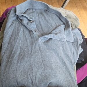 Gray Polo Shirt